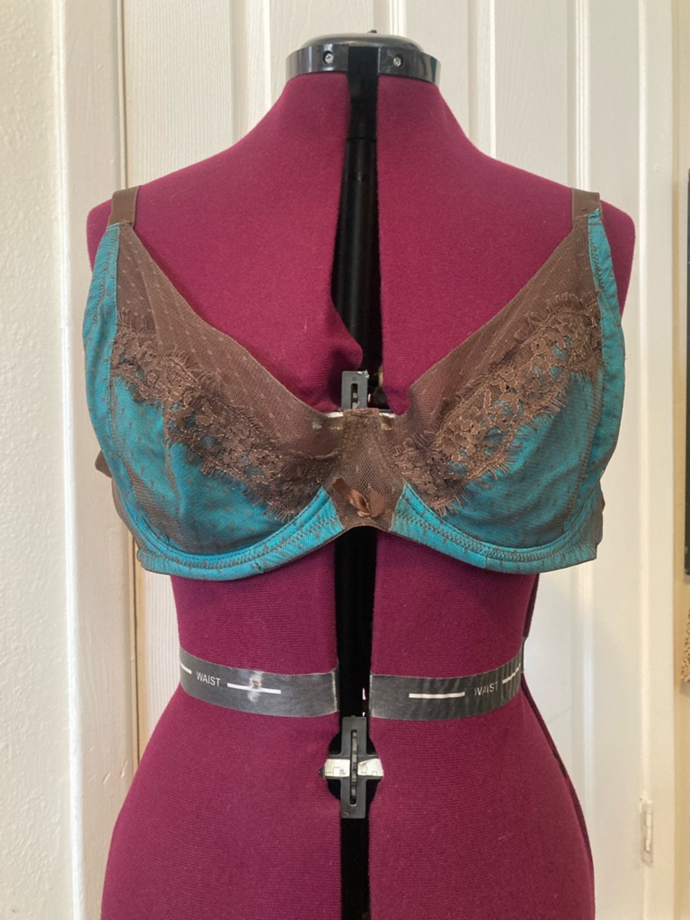 Soleil Sucré By Elisa Brown and blue 40e bra